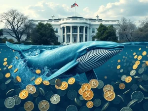 XRP whale transaction ahead of White House crypto policy announcement