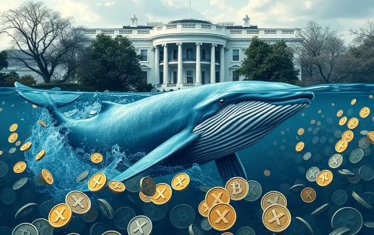 XRP whale transaction ahead of White House crypto policy announcement
