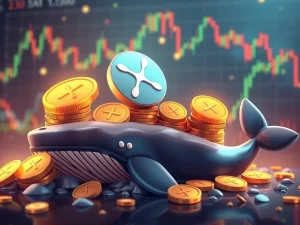 XRP whales accumulating tokens during a market dip
