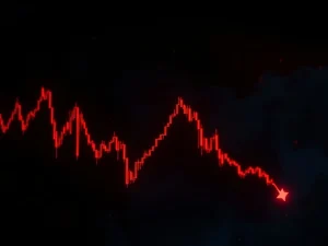 ACE cryptocurrency price crash graph showing extreme volatility