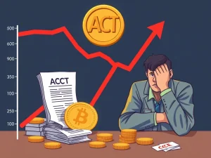ACT token price crash amid regulatory scrutiny and market uncertainty