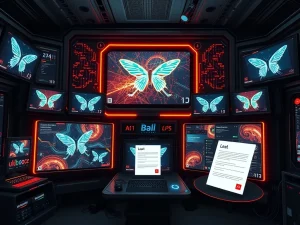Adobe Firefly AI interface demonstrating creative generation, symbolizing secure and licensed content practices. This image represents Adobe's pioneering approach to generative AI.