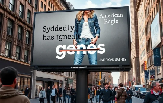 Sydney Sweeney in American Eagle jeans ad sparking eugenics backlash