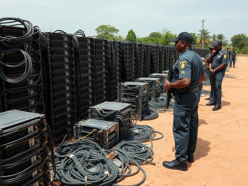 Angola's Massive Crypto Mining Crackdown: Interpol Seizes $100 Million in Global Cybercrime Operations