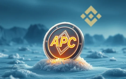 An illustration showing the rapid growth of Arctic Pablo Coin, symbolizing its 13,035% presale surge driven by a successful referral program.
