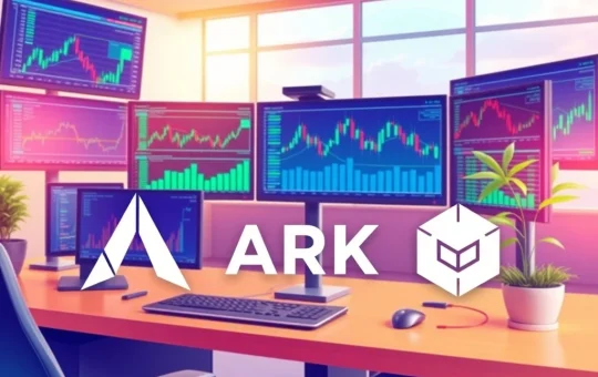ARK Invest Block: Cathie Wood's Strategic $19M Bet Signals Confidence Amid Stock Tumble