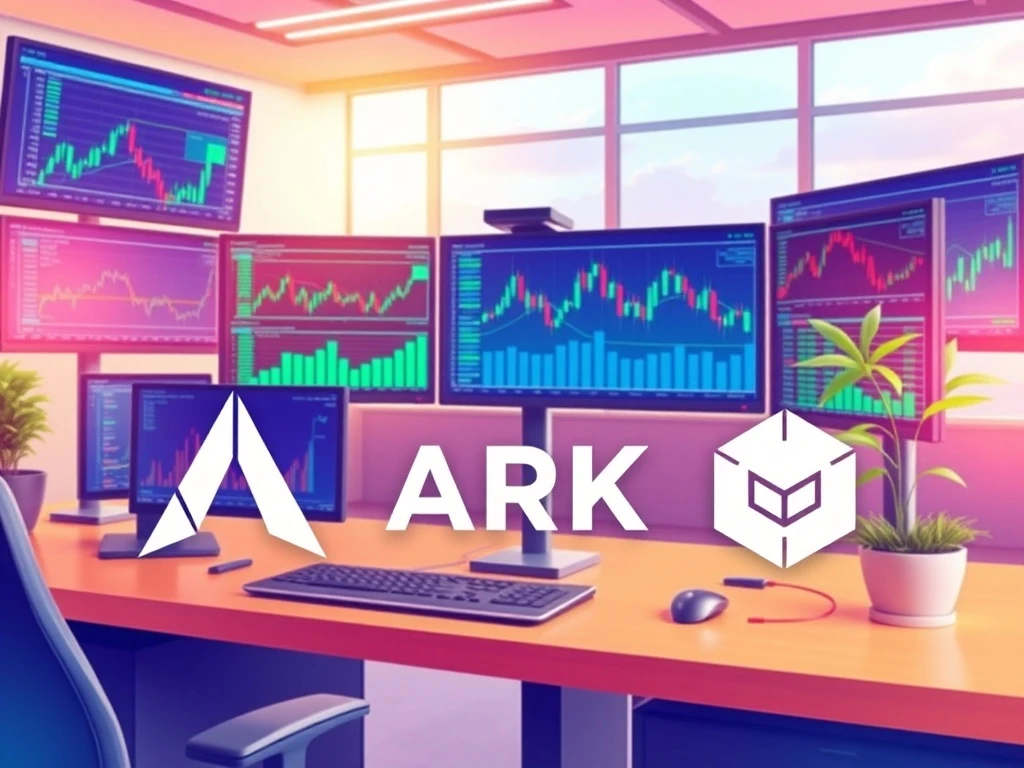 ARK Invest Block: Cathie Wood's Strategic $19M Bet Signals Confidence Amid Stock Tumble