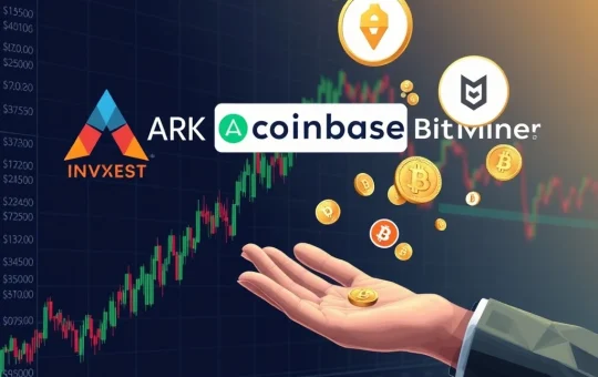 ARK Invest's Bold Move: Capitalizing on Crypto Stock Dips with Coinbase and BitMine Buys