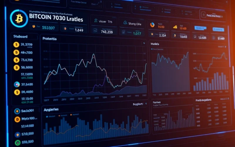 Arkham's real-time dashboard tracking corporate Bitcoin holdings with live data and analytics
