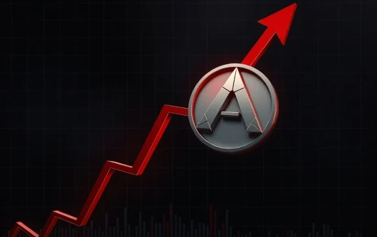 ARKM cryptocurrency price crash showing extreme volatility on market chart