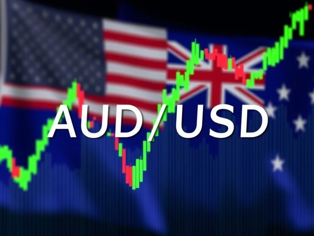AUD/USD forecast chart showing bullish trend amid weak US jobs data