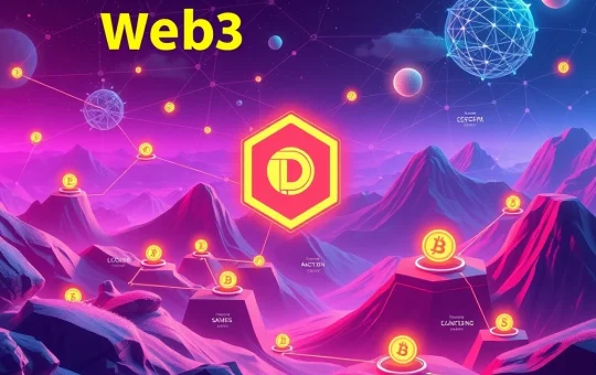 A visual representation of AurealOne presale potential, showcasing blockchain gaming and the pursuit of 100x crypto gains.