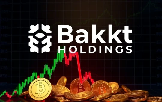 Bakkt Holdings stock crash in the crypto infrastructure sector