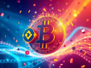 A visual representation of the Binance airdrop for Bitlayer, symbolizing the significant growth and expansion of Bitcoin DeFi.