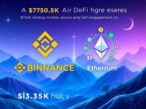 Binance Alpha Treehouse Airdrop visualizes the $750K ETH staking initiative boosting DeFi engagement.
