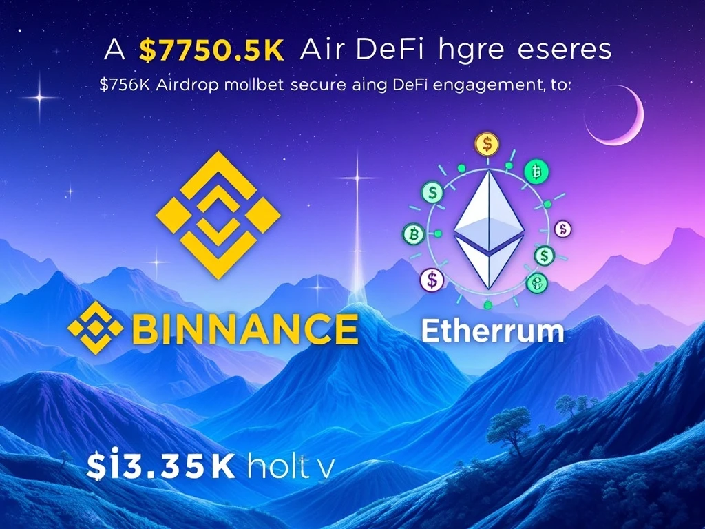 Binance Alpha Treehouse Airdrop visualizes the $750K ETH staking initiative boosting DeFi engagement.