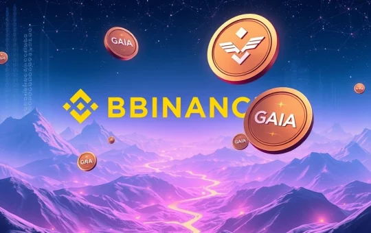 Binance Alpha GAIA airdrop event with tiered points system