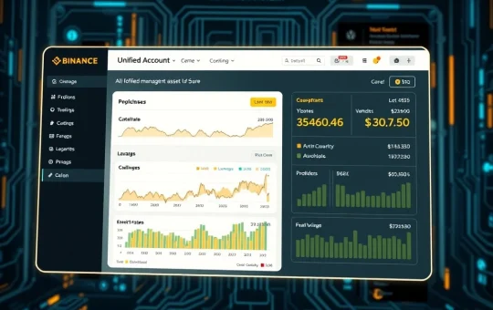 A visual metaphor for Binance's crucial collateral rate adjustments, emphasizing effective crypto leverage and risk management strategies.