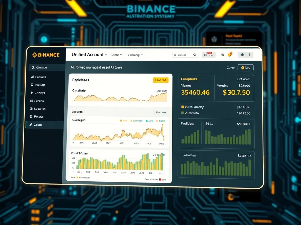 A visual metaphor for Binance's crucial collateral rate adjustments, emphasizing effective crypto leverage and risk management strategies.