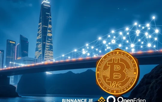 Binance institutional collateral expansion with USYC and cUSDO bridging TradFi and DeFi for enhanced capital efficiency.
