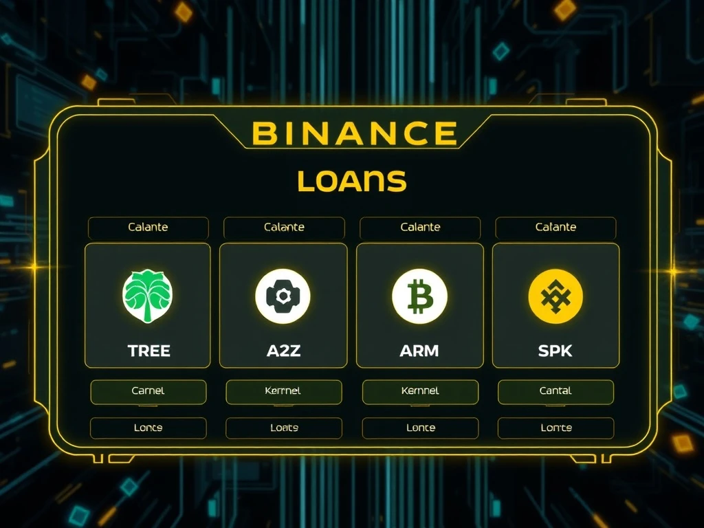 Binance loans now accept TREE, A2Z, KERNEL, and SPK as collateral for flexible crypto financing.