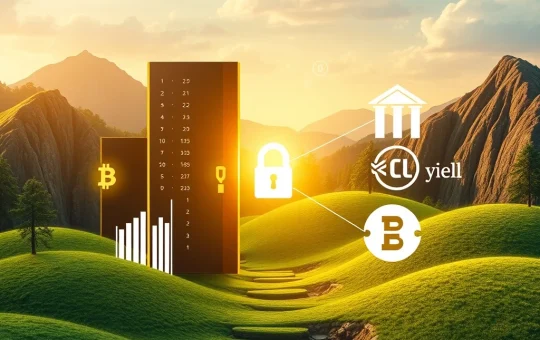 Binance USYC integration: Digital representation of secure financial transactions, bridging traditional finance with crypto for enhanced institutional liquidity.