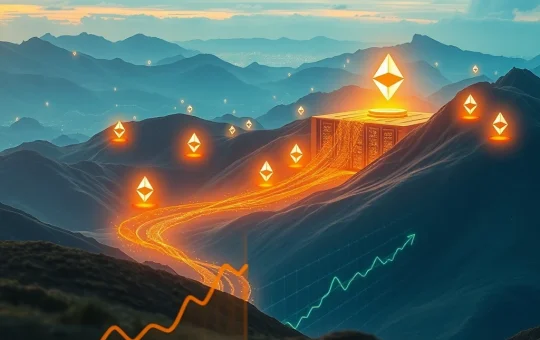 Bit Digital's strategic shift to Ethereum staking, illustrating a major crypto investment in blockchain technology.