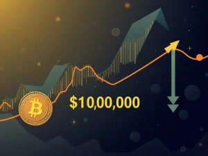 Bitcoin price chart demonstrating its resilience at the $110,000 support level, crucial for cryptocurrency market stability.
