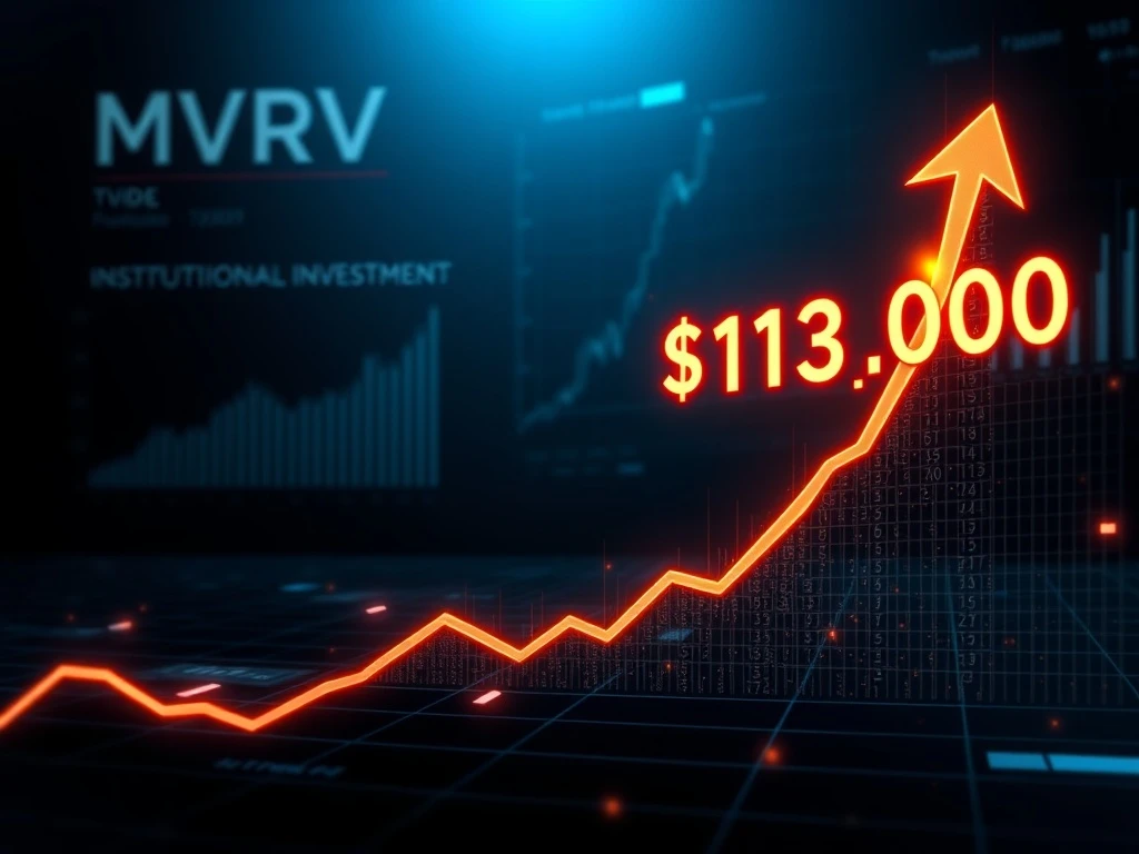 A visual representation of Bitcoin's potential surge to $130K, emphasizing the critical $110K support level and the MVRV model's bullish indicators.