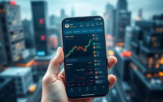 CryptoAppsy's revolutionary crypto trading platform displaying real-time Bitcoin data and alerts, simplifying volatile market decisions.