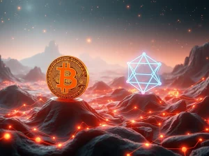 Bitcoin and Cardano ADA competing in a dynamic cryptocurrency market with DeFi expansion