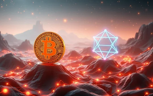 Bitcoin and Cardano ADA competing in a dynamic cryptocurrency market with DeFi expansion