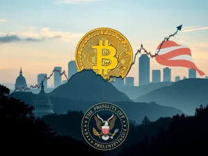 A visual representation of corporate Bitcoin accumulation driven by policy, highlighting the surge in institutional Bitcoin adoption.
