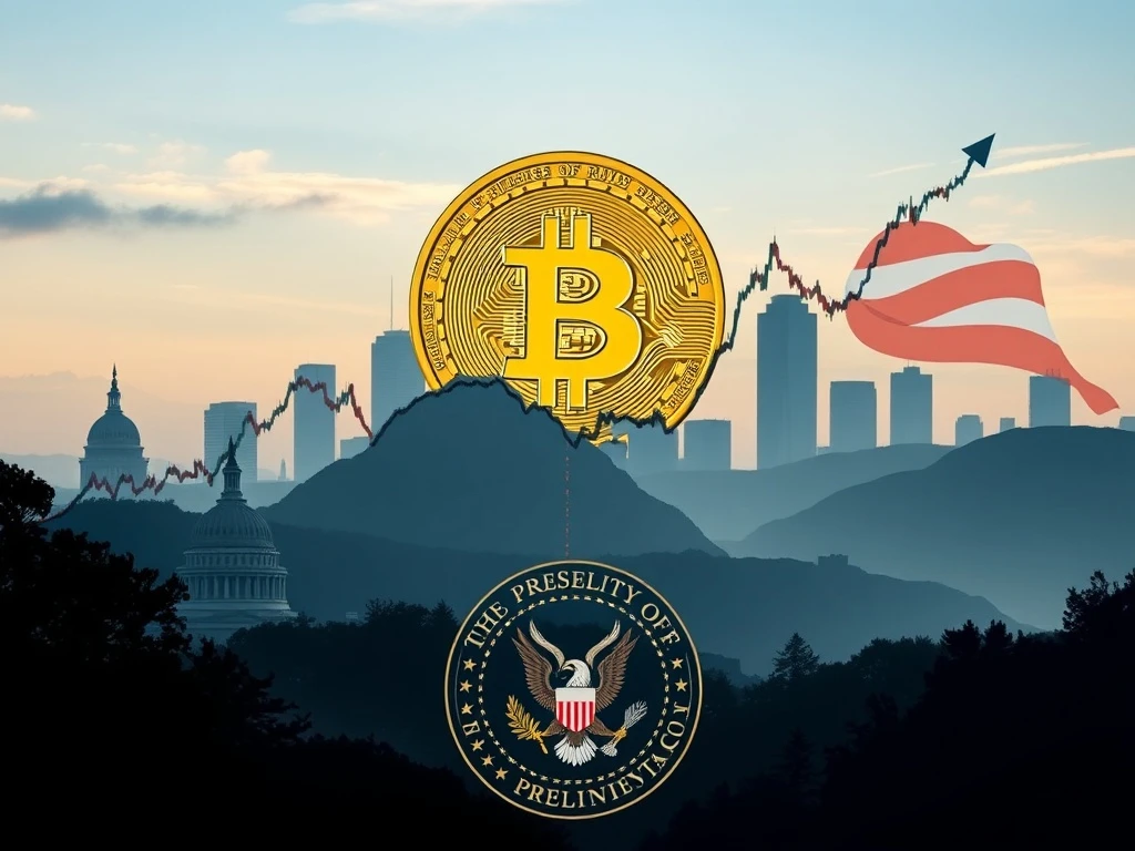A visual representation of corporate Bitcoin accumulation driven by policy, highlighting the surge in institutional Bitcoin adoption.