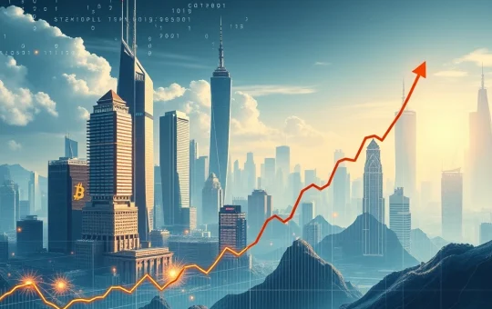 A visual representation of the transformative shift in Bitcoin market dynamics, highlighting institutional adoption and crypto ETFs replacing the traditional crypto four-year cycle.