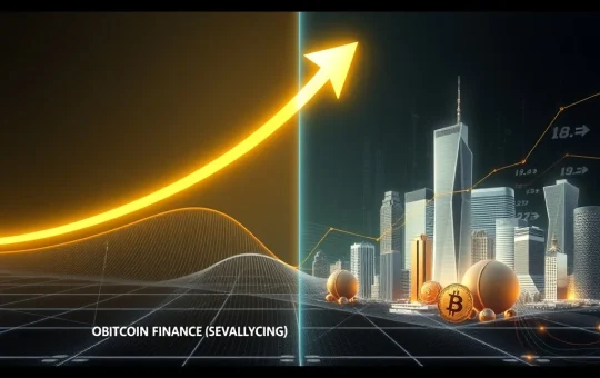 A visual representation of Bitcoin's evolving market, showing the fading Bitcoin four-year cycle replaced by institutional growth.