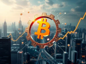 A visual representation of the Bitcoin cycle evolving, highlighting the shift towards institutional Bitcoin adoption and a more stable market future.