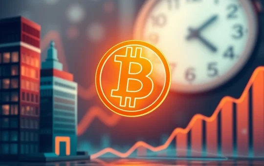 Bitcoin Cycle: Chart showing a revolutionary shift driven by institutional adoption, moving beyond traditional crypto cycles.