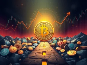 Bitcoin Dominance at a crucial juncture, impacting altcoin market direction. Technical charts show a make-or-break moment for crypto investors.