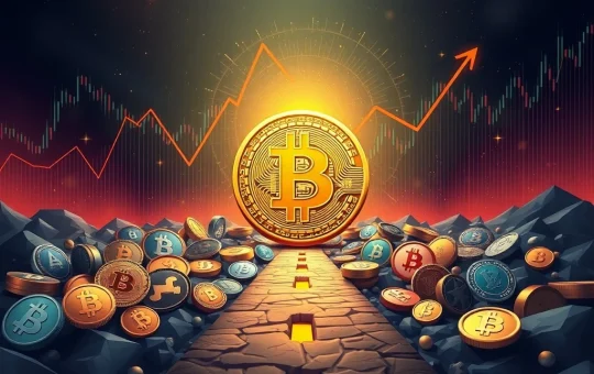 Bitcoin Dominance at a crucial juncture, impacting altcoin market direction. Technical charts show a make-or-break moment for crypto investors.