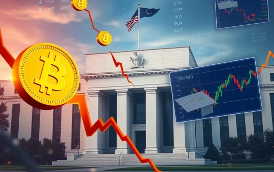Bitcoin and Dogecoin prices fall ahead of Fed meeting impacting crypto market