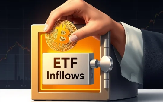Bitcoin ETF Inflows: Institutions Unwavering, Doubling Down on BTC Below $116K