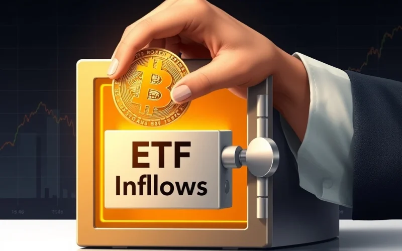 Bitcoin ETF Inflows: Institutions Unwavering, Doubling Down on BTC Below $116K