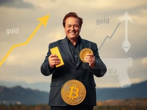 Robert Kiyosaki warns investors about the risks of Bitcoin ETFs, advocating for tangible assets like gold and physical Bitcoin.