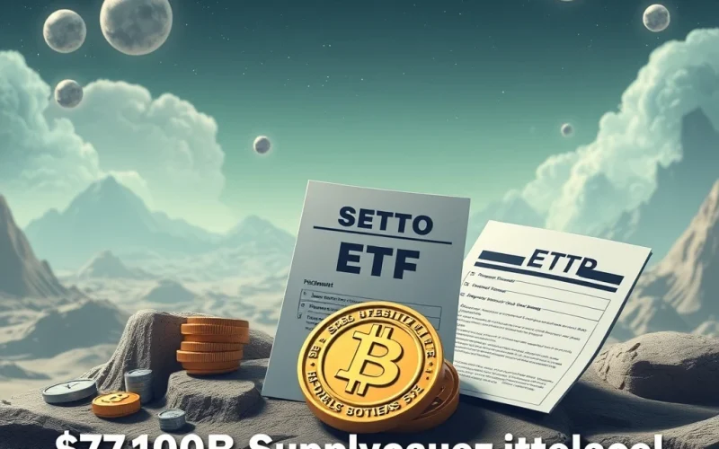 Bitcoin ETFs SEC approval triggering a $710B supply squeeze in the crypto market