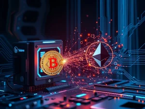 Quantum computing threat to Bitcoin and Ethereum blockchain security