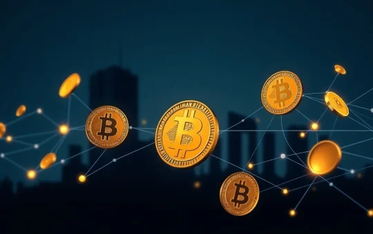 A visual representation of Galaxy Digital's significant Bitcoin transfer, highlighting institutional crypto market strategy and on-chain analysis.