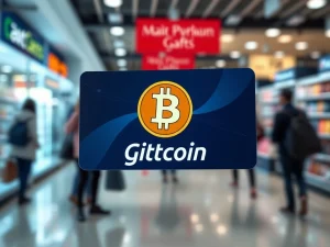 Bitcoin gift card available at major U.S. retailers for easy cryptocurrency adoption