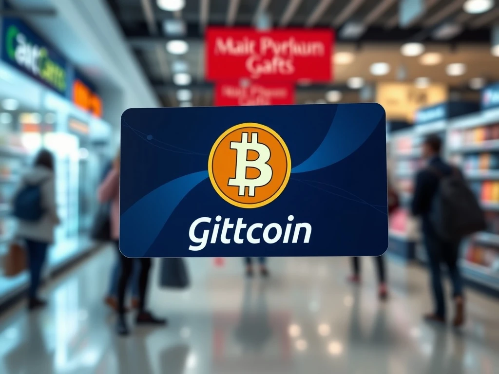 Bitcoin gift card available at major U.S. retailers for easy cryptocurrency adoption