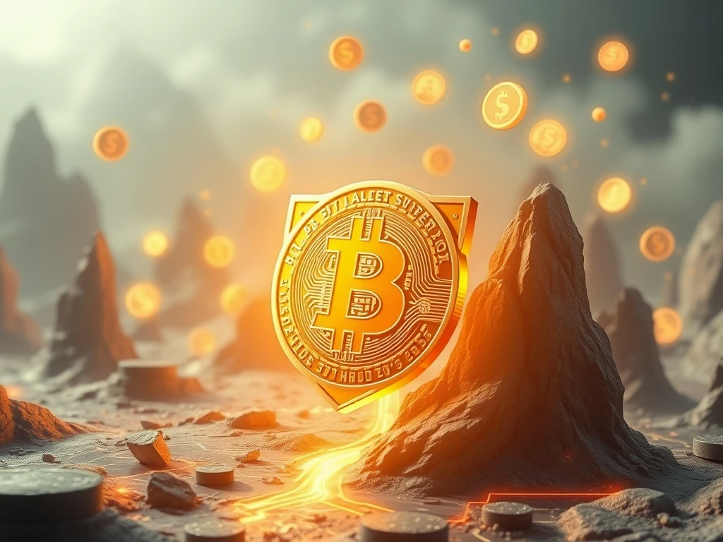 Bitcoin as a protective shield against fiat collapse with stablecoins in the background